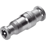 Festo CRQS Pneumatic Straight Tube-to-Tube Adapter, Push In 16 mm to Push In 12 mm