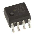 Broadcom, HCPL-0721-000E DC Input Transistor Output Optocoupler, Surface Mount, 8-Pin SOIC