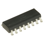 Lite-On, LTV-844S AC Input Transistor Output Quad Optocoupler, Surface Mount, 16-Pin PDIP