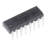 Broadcom, ACPL-844-000E AC Input Transistor Output Quad Optocoupler, Through Hole, 16-Pin PDIP