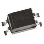 Vishay, SFH6206-2T AC Input Transistor Output Optocoupler, Surface Mount, 4-Pin SMD