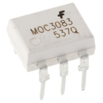 onsemi, MOC3083M DC Input Triac Output Optocoupler, Through Hole, 6-Pin DIP