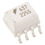 onsemi, HCPL0637 DC Input Logic Gate Output Dual Optocoupler, Surface Mount, 8-Pin SOIC
