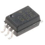 Broadcom, ACPL-P340-000E AC/DC Input, Input IGBT Gate Drive, MOSFET Output Optocoupler, Surface Mount, 6-Pin SSOP