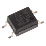 Toshiba, TLP185(GR DC Input Transistor Output Optocoupler, Surface Mount, 4-Pin SOIC