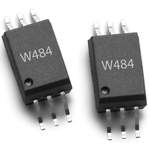 Broadcom, ACPL-W484-000E DC Input IGBT Gate Drive, MOSFET Output Optocoupler, Surface Mount, 6-Pin SOIC