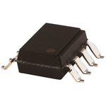 Broadcom, HCPL-263L-300E DC Input Photodetector Output Dual Optocoupler, Surface Mount, 8-Pin DIP