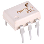onsemi, CNY17F4M DC Input Phototransistor Output Optocoupler, Through Hole, 6-Pin MDIP