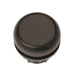 Eaton Black Push Button Head - Momentary, M22 Series, 22mm Cutout, Round