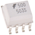 onsemi, HCPL0500 DC Input Transistor Output Optocoupler, Surface Mount, 8-Pin SOIC