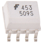 onsemi, HCPL0453 DC Input Transistor Output Optocoupler, Surface Mount, 8-Pin SOIC