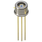 Hamamatsu, S5972 IR + Visible Light Si Photodiode, Through Hole TO-18