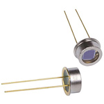 Hamamatsu, S1223 IR + Visible Light Si Photodiode, Through Hole TO-5
