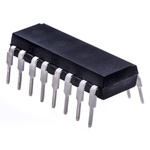 Isocom, TLP521-4 AC Input NPN Phototransistor Output Quad Optocoupler, Through Hole, 16-Pin DIP