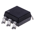 Isocom, TLP521SM AC Input NPN Phototransistor Output Optocoupler, Surface Mount, 4-Pin DIP