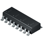 Isocom, TLP521-4SM Phototransistor Output Quad Optocoupler, Surface Mount, 16-Pin SMD