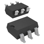 Vishay, H11AA1-X007T AC Input Phototransistor Output Optocoupler, Surface Mount, 6-Pin 6-SMD