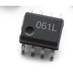 Broadcom, ACPL-061L-060E Photodetector Output Optocoupler, Surface Mount, 8-Pin