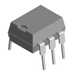 Vishay, IL755-1X007 Photodarlington Output Optocoupler, Surface Mount, 6-Pin
