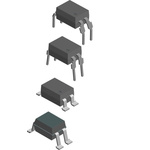 Vishay, VO617A Phototransistor Output Optocoupler, Through Hole, 4-Pin