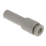 SMC Tube-to-Tube KQ2 Pneumatic Straight Tube-to-Tube Adapter, Plug In 4 mm to Plug In 6 mm