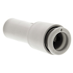 SMC Tube-to-Tube KQ2 Pneumatic Straight Tube-to-Tube Adapter, Plug In 8 mm to Plug In 10 mm