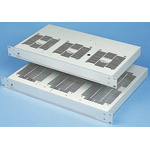RS PRO Empty Fan Fan Tray, 1U