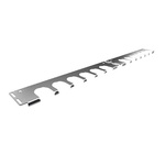 Rittal Sheet Steel Cable Entry Panel for Use with Cable Entry Grommets, Connector Grommets