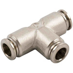 RS PRO Tee Connector, Push In 14 mm x Push In 14 mm x Push In 14 mm, 20bar