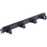 RS PRO Cable Management Panel for Use with 19-Inch Rack, 4 Rings