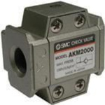 Check valve for modular FRL AC40-AC4000