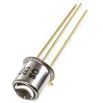 BPY 62-3/4 ams OSRAM, 16 ° IR + Visible Light Phototransistor, Through Hole 3-Pin TO-18 package