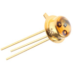 BP 103 ams OSRAM, 110 ° IR + Visible Light Phototransistor, Through Hole 3-Pin TO-18 package