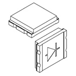 Vishay, TEMD5080X01 Full Spectrum Si Photodiode, Surface Mount