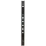 RS PRO Steel Cable Organiser for Use with 42U Rack Unit, 120 mm x 13 mm x 42 Uin