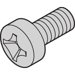 nVent SCHROFF Screw for Use with Backplanes, Test Adapters, M6 Thread, 100 Piece(s)