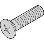 nVent SCHROFF Screw for Use with Cabinet, M5 Thread, 100 Piece(s)