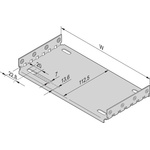nVent SCHROFF Mounting Plate for Use with EuropacPRO family