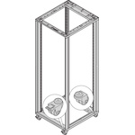 nVent SCHROFF Swivel Casters for Use with Novastar, 80 x 60mm