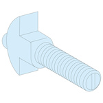 Linergy Series Mounting Bolt for Use with Linergy (Linergy LGY) Busbar, Linergy (Linergy LGYE) Busbar, PrismaSeT