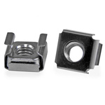 StarTech.com CABCA Series Cage Nut for Use with Rack Mounting Hardware, M6mm Thread, 100 Piece(s), 0.5 x 0.4 x 0.5in