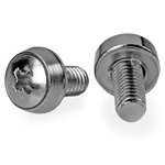 StarTech.com CABS Series Screw for Use with Rack Mounting, M6mm Thread, 50 Piece(s), 0.6 x 0.6 x 0.6in
