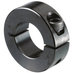 Huco Collar One Piece Clamp Screw, Bore 22mm, OD 42mm, W 15mm, Steel
