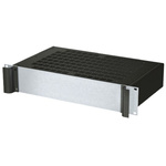 METCASE, 2U, 19-Inch Rack Mount Case, Combimet Ventilated, 88.05 x 482.6 x 265mm