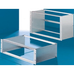 Rittal Ripac ECO Series 3U Aluminium, Steel, Zinc Rack Mount Chassis, 84HP, 175mm Depth