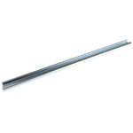 RS PRO Steel Unperforated DIN Rail, G Compatible, 500mm x 32mm x 15mm