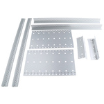 nVent SCHROFF EuropacPRO Series 3U Aluminium, Stainless Steel Rack Mount Chassis, 84HP, 235mm Depth