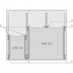 nVent SCHROFF MultipacPRO Series 2U Rack Mount Chassis