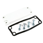 Fibox Polycarbonate Gland Plate for Use with EK Enclosure, 141 x 49 x 49mm