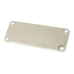 Fibox Polycarbonate Gland Plate for Use with EK Enclosure, 217 x 85 x 85mm